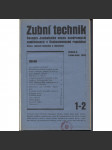 Zubní technik, ročník II., čísla 1.-10./1935 - Časopis Jednotného svazu soukromých zaměstnanců v Československé republice - [zubař, zuby] - náhled