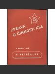 Zpráva o činnosti KSS z roku 1948 v Petržalke (komunistická literatura) - Slovensko, text slovensky, Petržalka - náhled