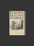 Rukopis královédvorský - náhled