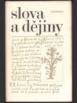 Slova a dějiny němec igor a kol. - náhled