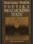 Poetika prozaického textu - náhled