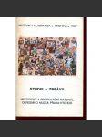 Studie a zprávy 1987 - náhled