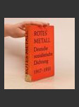 Rotes Metall: deutsche sozialistische Dichtung 1917-1933 - náhled
