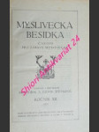MYSLIVECKÁ BESÍDKA - časopis pro zábavy myslivecké - Ročník XII - Kolektiv autorů - náhled