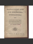 Kapitalistický svět a III. Komunistická internacionála (levicová literatura) - náhled