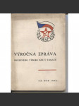 Výročná zpráva okresného výboru KSS Trnave (komunistická literatura) - Slovensko, text slovensky, Trnava - náhled