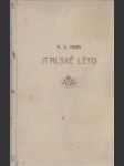 Italské léto (reportáž z Italie) - náhled