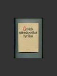 Česká středověká lyrika - náhled