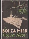 Boj za mier, boj za život - náhled