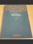 Performance & Competence in Second Language Acquisition - náhled