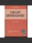 Základy kriminalistiky - náhled