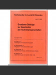 Dresdener Beiträge zur Geschichte der Technikwissenschaften. Heft 20 (1992) [vědecký časopis, č. 20, 1992] - náhled