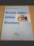 Stručné dějiny chilské literatury - náhled
