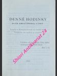 Denné hodinky dcér kresťanskej lásky - laudy a kompletórium na každý deň vesperae na nedele a sviatky - náhled