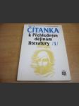 ČÍTANKA k Přehledným dějinám literatury 1 - náhled