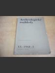 Archeologické rozhledy XX - 1968 č. 2 - náhled