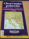 Chorvatské pobřeží 1 : 500 000 - náhled