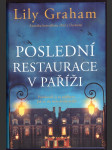 Poslední restaurace v paříži graham lily - náhled