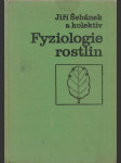 Fyziologie rostlin - náhled