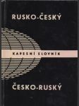 rusko-český, česko-ruský kapesní slovník - náhled