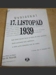 17. listopad 1939 - náhled