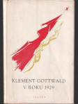Klement Gottwald v roku 1929 - náhled