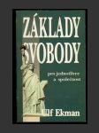 Základy svobody - pro jednotlivce a společnost - náhled