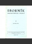 Sborník archivních prací, ročník XXVI., číslo 2/1976 - náhled