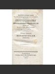 Institutiones philosophiae dogmaticae, sv. 3 [1804; slovinská filosofie; filozofie; metafyzika; Slovinsko; Olomouc; Kant] - náhled