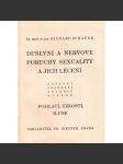 Duševní a nervové poruchy sexuality a jich léčení (psychologie, terapie, sexuologie) - náhled