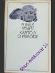 Kapitoly o přírodě - plinius gaius - náhled