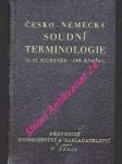 Česko-německá soudní terminologie - suchánek stanislav / konšal jaroslav - náhled