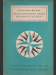 Sentimentální cesta po Francii a Itálii - náhled