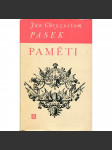 Paměti (edice: Živá díla minulosti, sv. 77) [historický román, Polsko; obálka Zdeněk Sklenář] - náhled