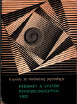 Predmet a systém psychologických vied - náhled
