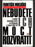 Nebudete ich môcť rozvrátiť - náhled