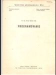 Programovanie - náhled