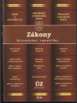 Zákony Slovenskej republiky 2014 - náhled