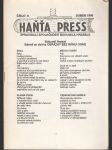 Haňťa Press - číslo 6 / duben 1990 - Zpravodaj Společnosti Bohumila Hrabala - náhled