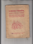 Lidová říkadla, písně a hry pro mládež - náhled