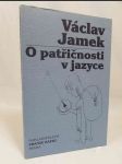 O patřičnosti v jazyce - náhled