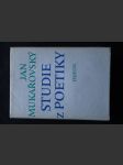 Studie z poetiky - náhled