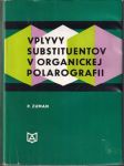 Vplyvy substituentov v organickej polarografii - náhled