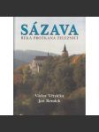 Sázava - Řeka protkaná železnicí - náhled