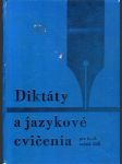 Diktáty a jazykové cvičenia - náhled