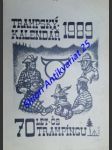 Trampský kalendář 1989 - náhled