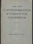 O astronomických kyvadlových časoměrech - náhled