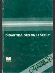 Didaktika strednej školy - náhled