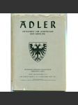 Adler. Zeitschrift für Genealogie und Heraldik, 8. (XXII.) Band (den ganzen Reihe 87. Jg.), Heft16/17, Juli / Oktober 1970, 1. u. 2. Teil [rakouská genealogie a heraldika, časopis] - náhled