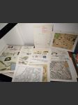24 reprodukcí starých map DDR formát A3 - náhled